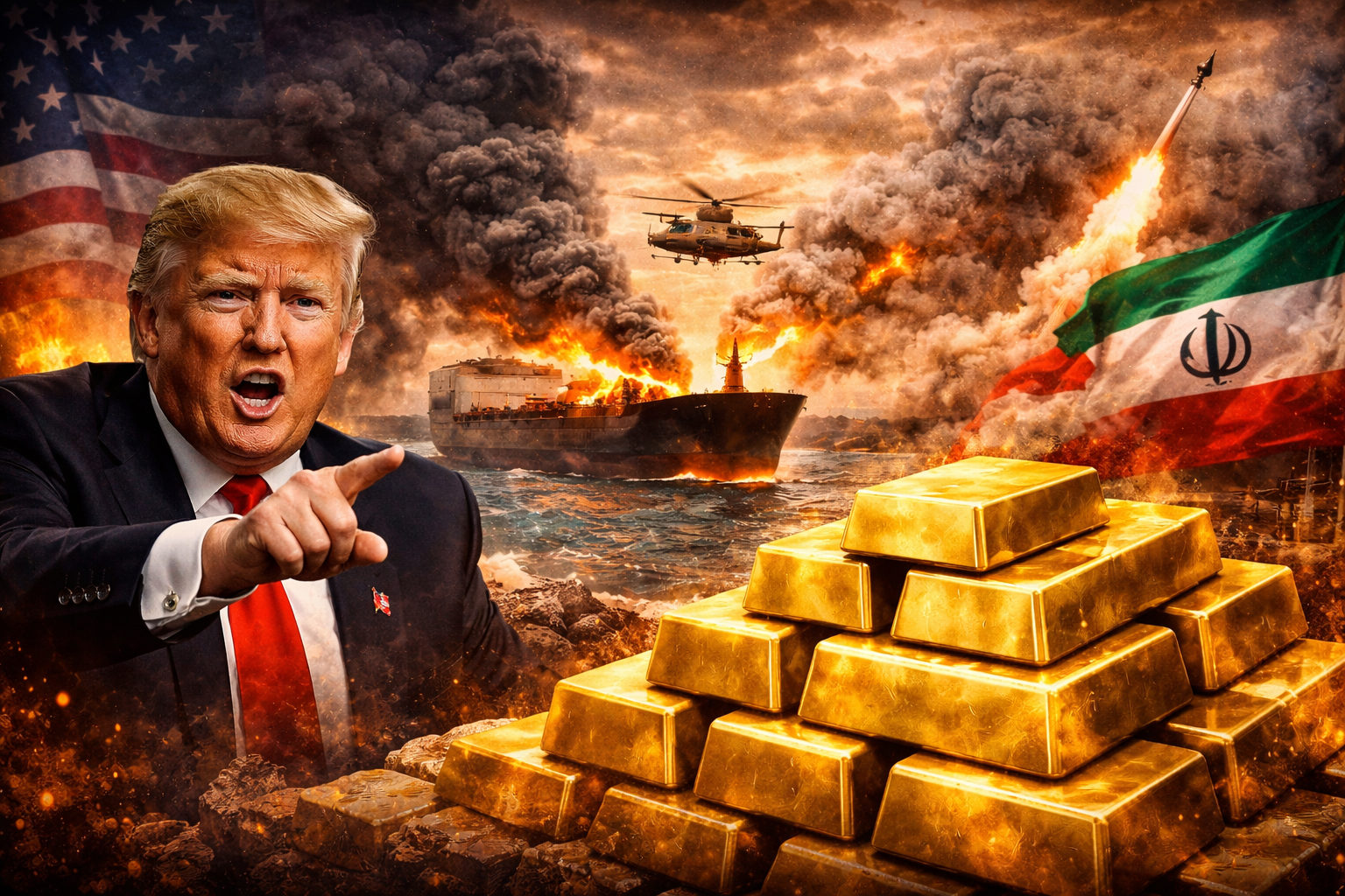 Harga Emas Melonjak Tajam di Tengah Isu Perdamaian Trump dan Ketegangan Iran, Fakta atau Sensasi Pasar?